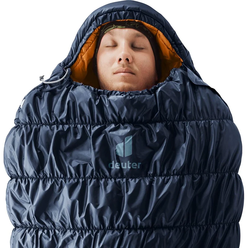 Deuter Exosphere +4c/39f Kunstfaserschlafsack ink-maple