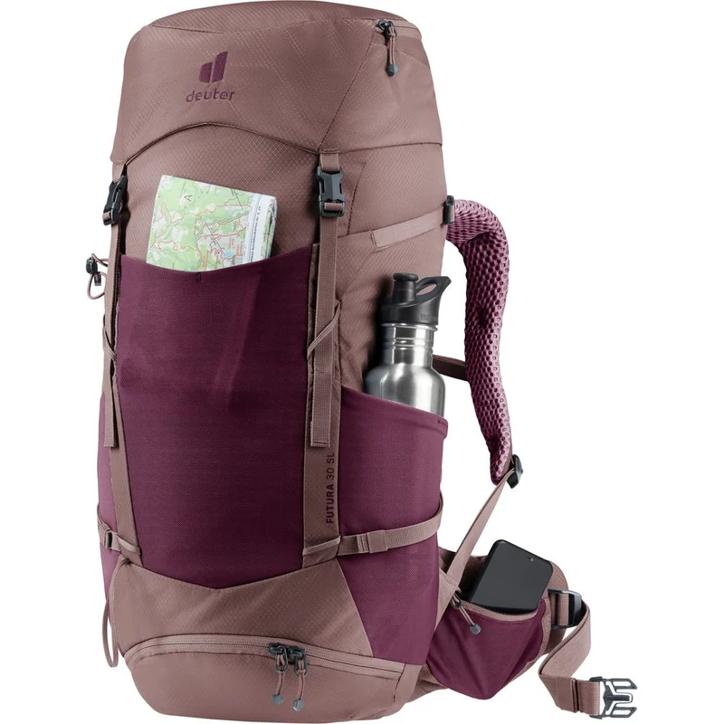 Deuter Futura 30 SL Damen Wanderrucksack cassis-ashrose
