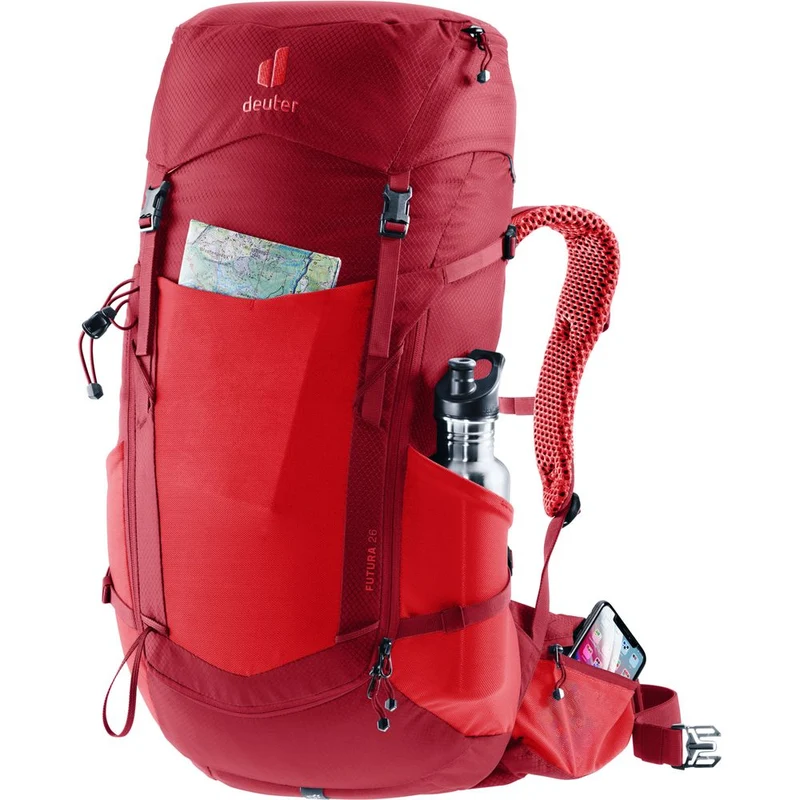 Deuter Futura 26 Wanderrucksack cherry-masala
