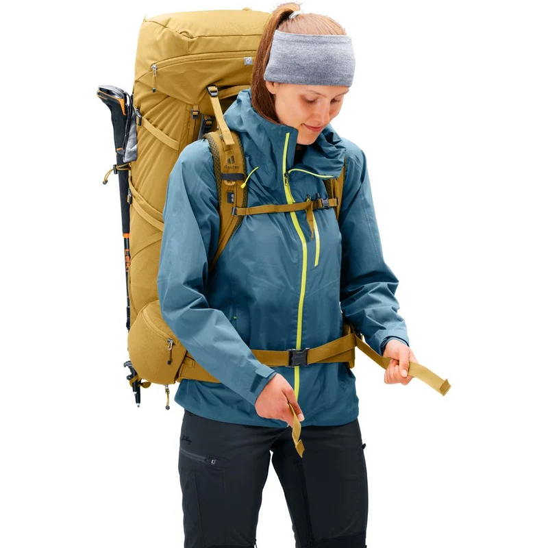 Deuter Aircontact Core 55+10 SL Damen Trekkingrucksack savanna-nori