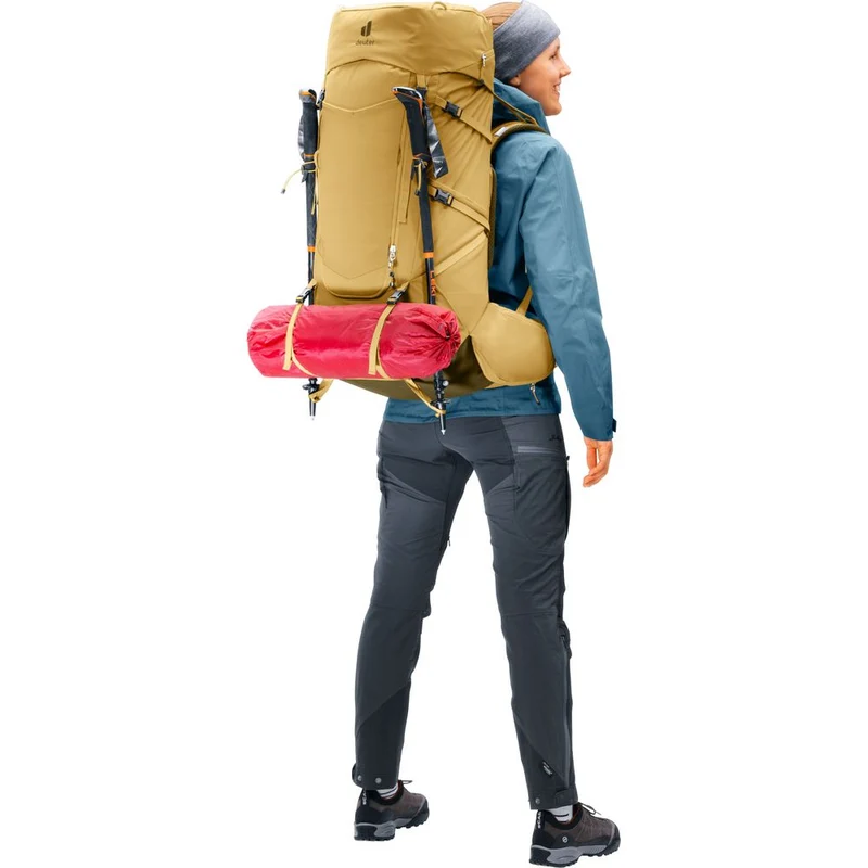 Deuter Aircontact Core 55+10 SL Damen Trekkingrucksack savanna-nori