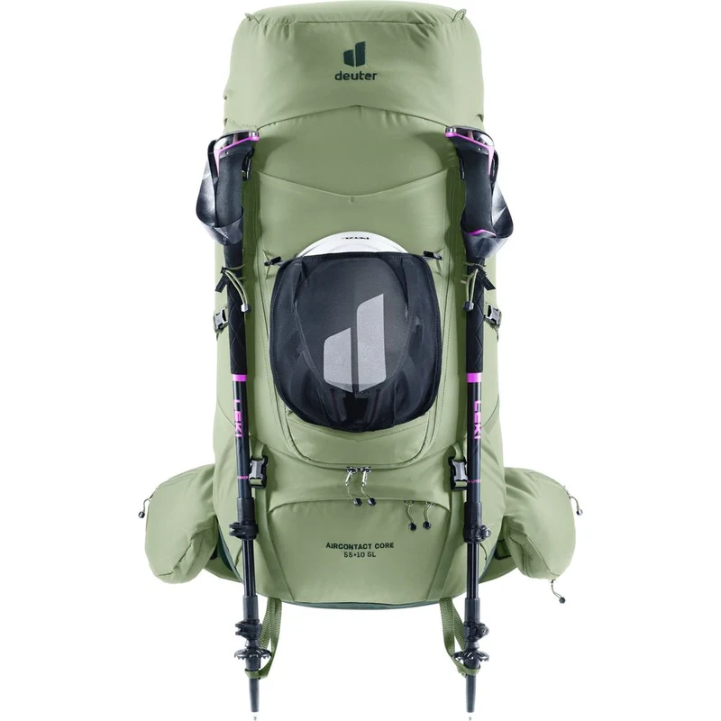Deuter Aircontact Core 55+10 SL Damen Trekkingrucksack grove-ivy