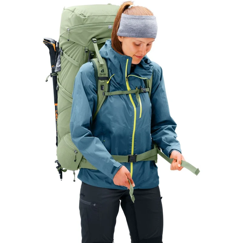Deuter Aircontact Core 55+10 SL Damen Trekkingrucksack grove-ivy