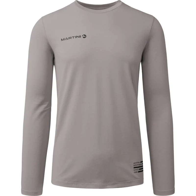 Martini Sportswear Wildtrack Herren Longsleeve ash black