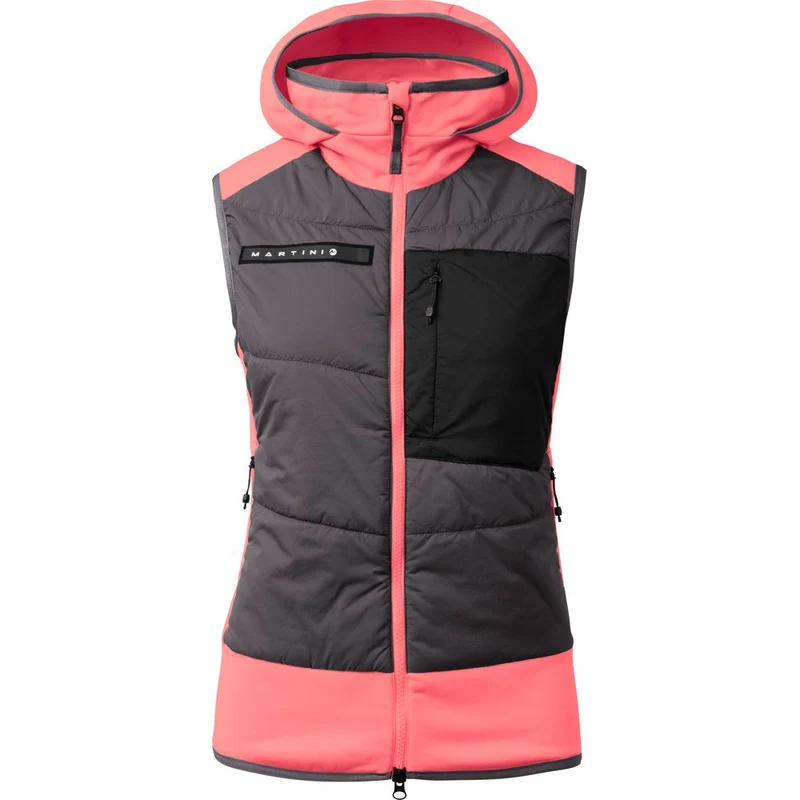 Martini Sportswear Yalca Hybrid Primaloft Damen Weste rosy glow granite
