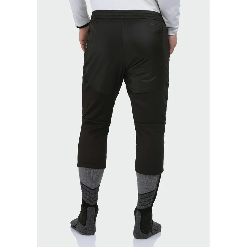 Schöffel Herren Ski 3/4 Hybridhose für wärmendes Layering Lufillo Schwarz
