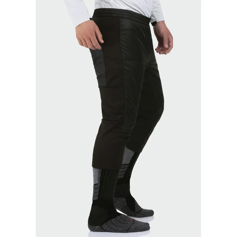 Schöffel Herren Ski 3/4 Hybridhose für wärmendes Layering Lufillo Schwarz