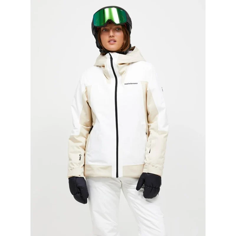 Peak Performance Rider Tech Insulated sand Fog-off white Damen Skijacke