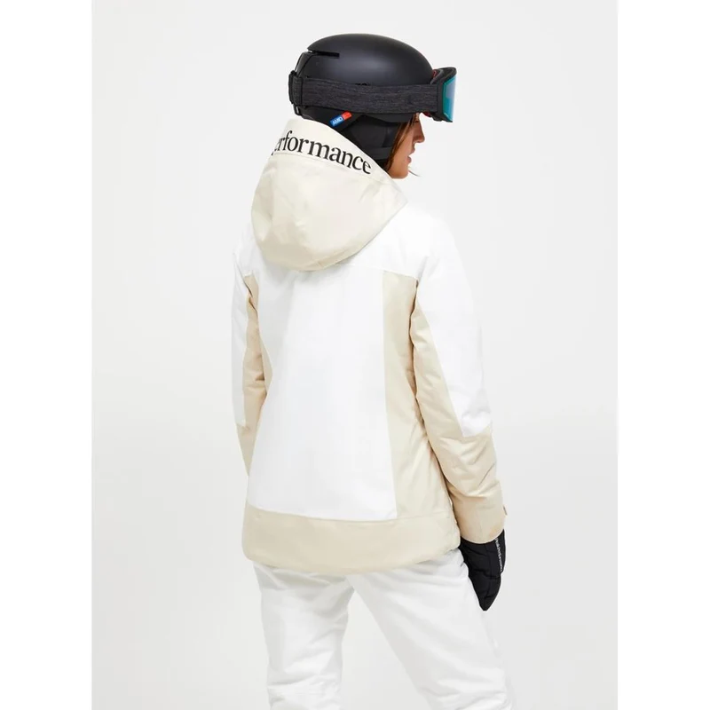 Peak Performance Rider Tech Insulated sand Fog-off white Damen Skijacke