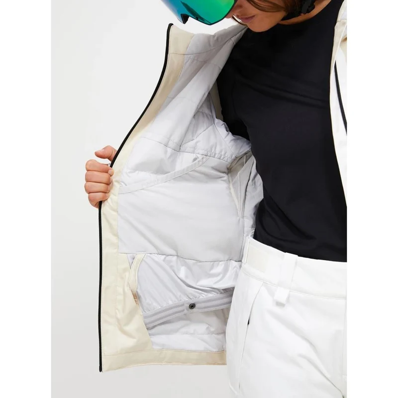 Peak Performance Rider Tech Insulated sand Fog-off white Damen Skijacke