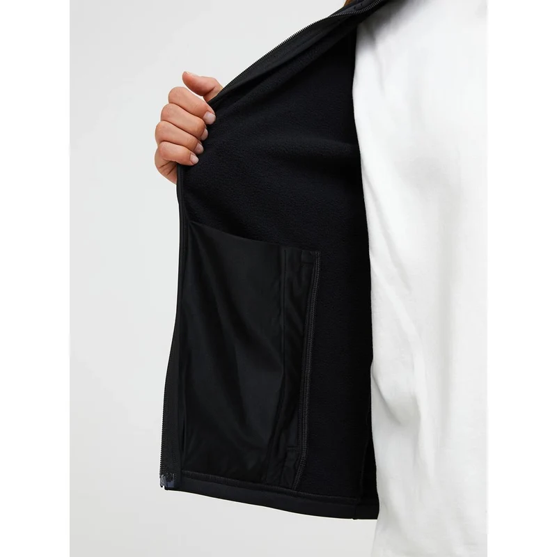 Peak Performance Damen Rider Essentials Midlayer Zip Hood Black