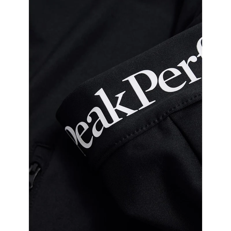 Peak Performance Damen Rider Essentials Midlayer Zip Hood Black