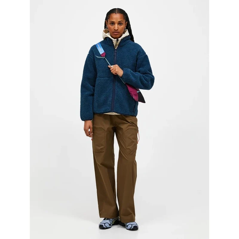 Peak Performance Damen Solid Pile Jacke Mountain Lake