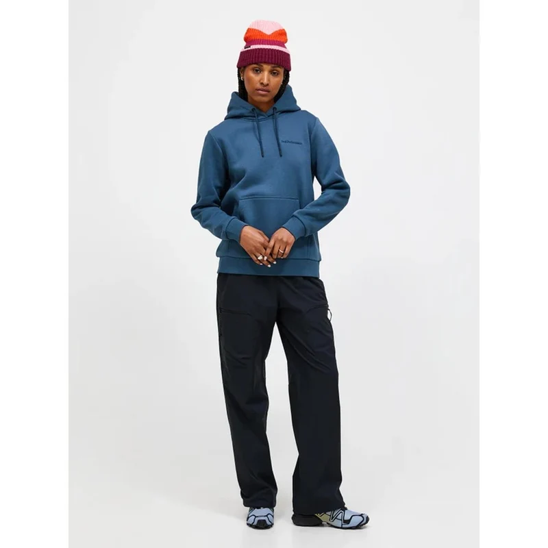 Peak Performance Damen Original Small Logo Hood Mountain Lake