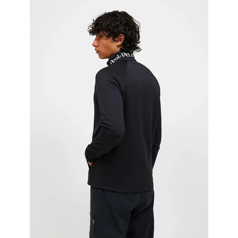 Peak Performance Herren Rider Essentials Midlayer Zip Jacket Schwarz