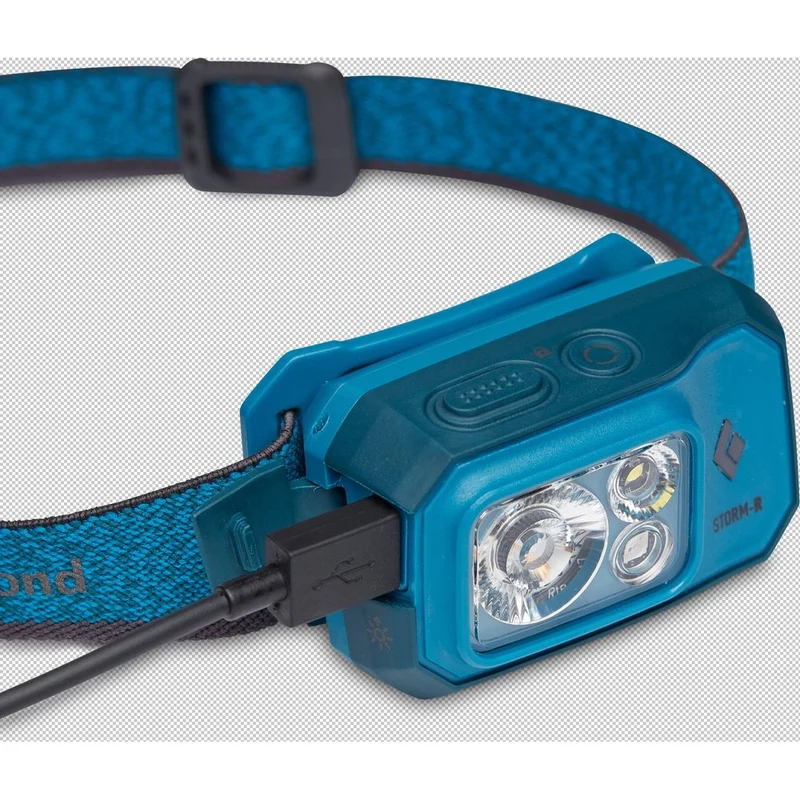 Black Diamond Storm 500-r Stirnlampe azul