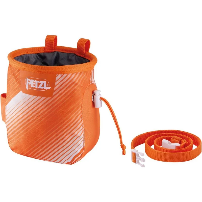 Petzl Saka Chalkbag orange/white