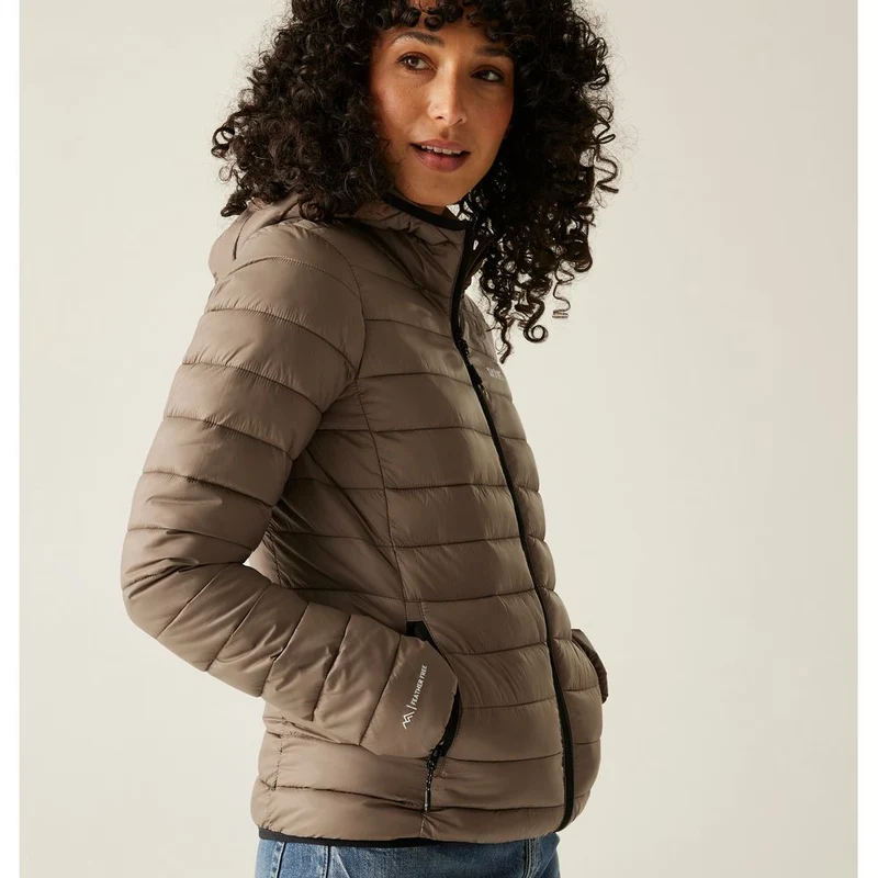 Regatta Hood Marizion Damen Isolationsjacke mocha