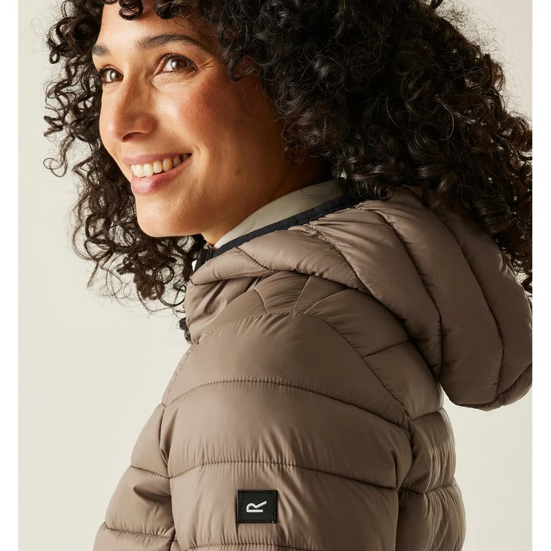 Regatta Hood Marizion Damen Isolationsjacke mocha