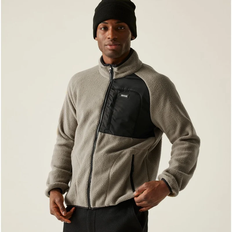 Regatta Frankieborg Herren Fleecejacke golden sand