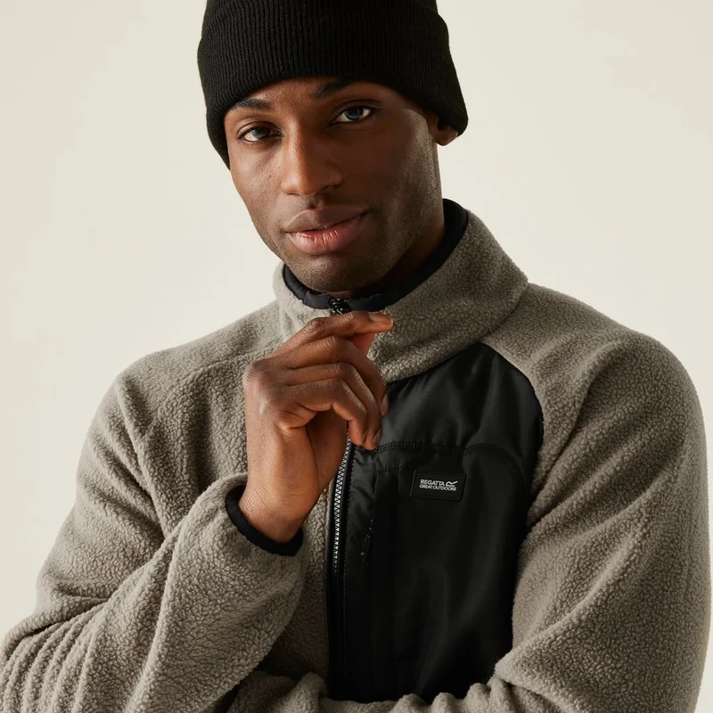 Regatta Frankieborg Herren Fleecejacke golden sand