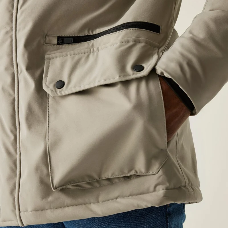Regatta Rhodo Herren Regenjacke golden sand