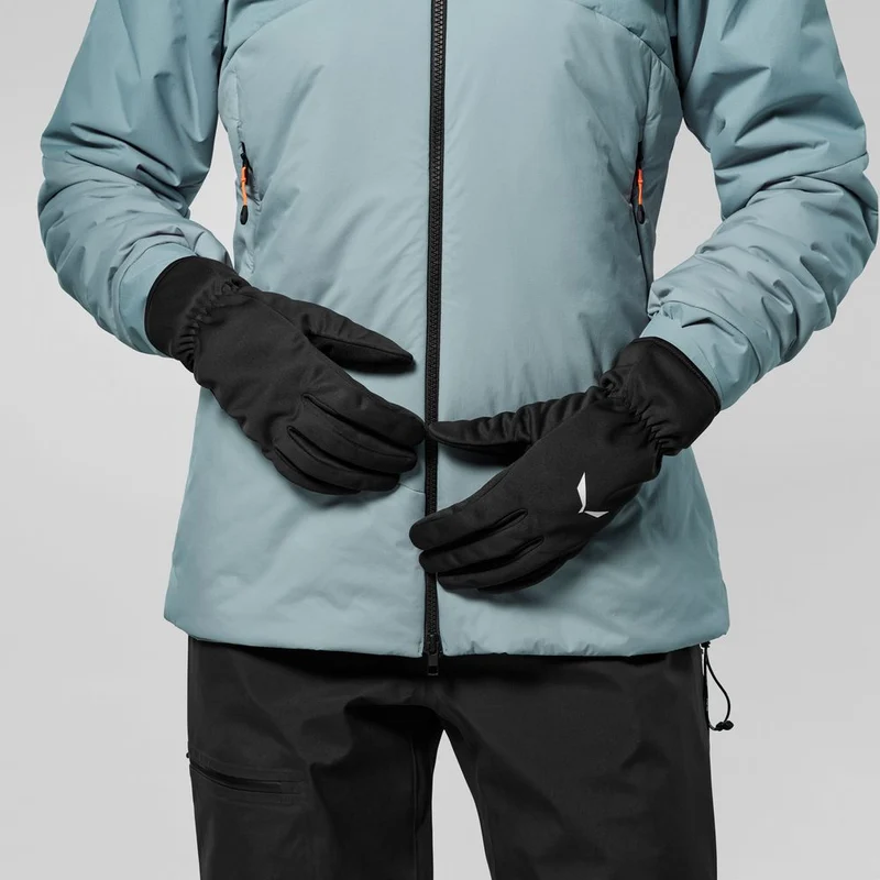 Salewa Gore® Windstopper® Epe Softshell-Trekking Handschuhe black-out