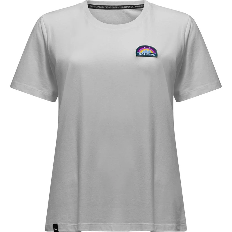 Salewa Eagle Anniversary Damen T-Shirt optical white