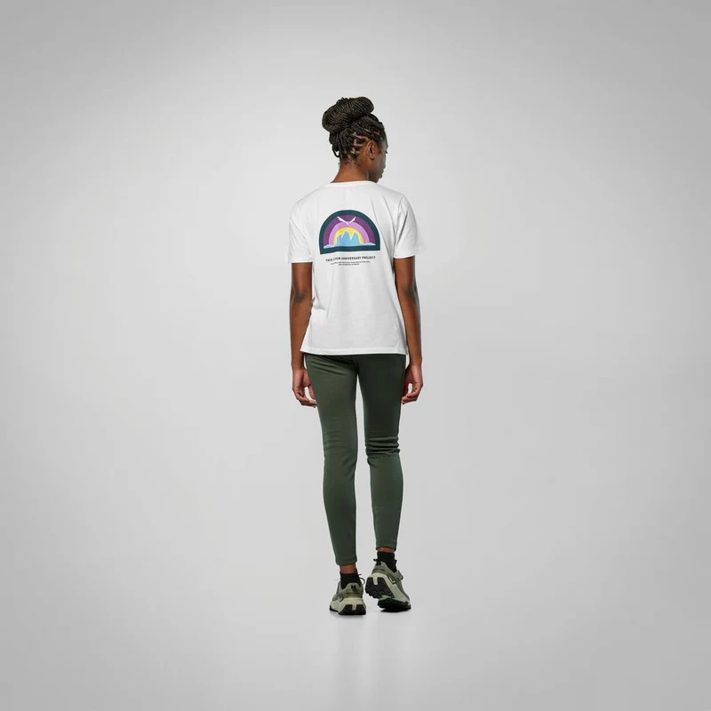 Salewa Eagle Anniversary Damen T-Shirt optical white