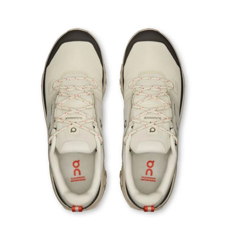 ON Cloudrock Low Waterproof Men ivory