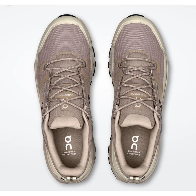 ON Cloudrock Low Waterproof Cider/ Fog Herren