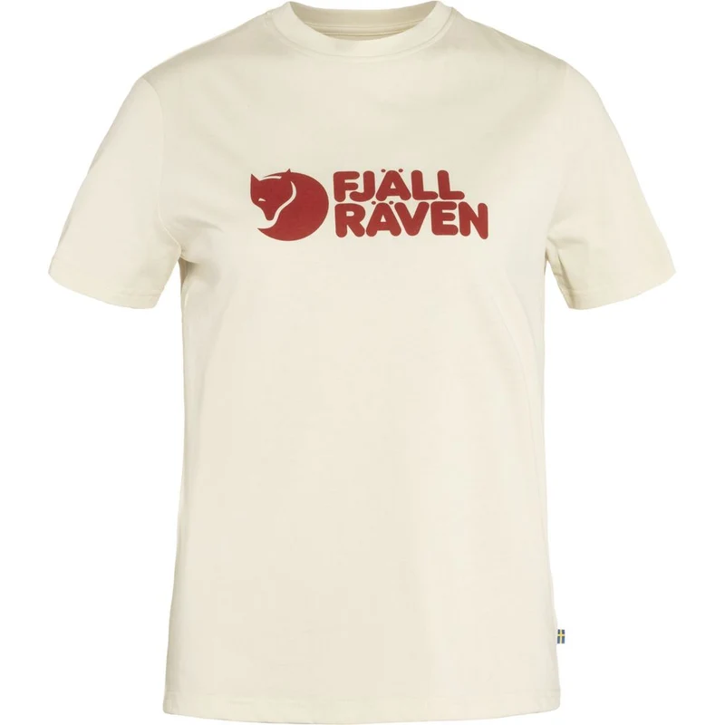 Fjällräven Logo Tee Frauen T-Shirt chalk white