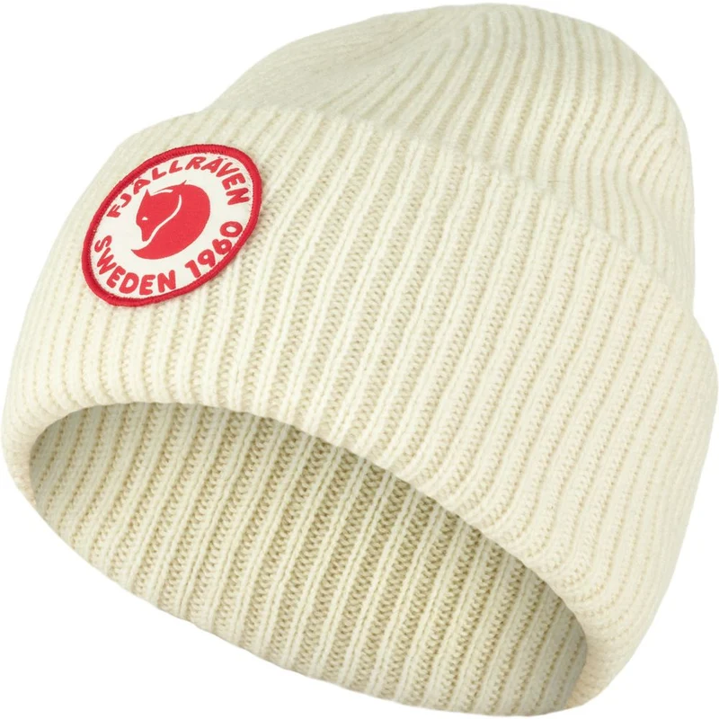 Fjällräven 1960 Logo Hat Mütze chalk white