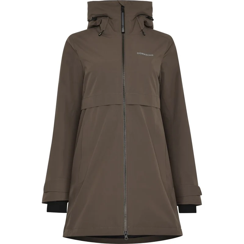 Didriksons Helle 6 Damen Parka mocha brown