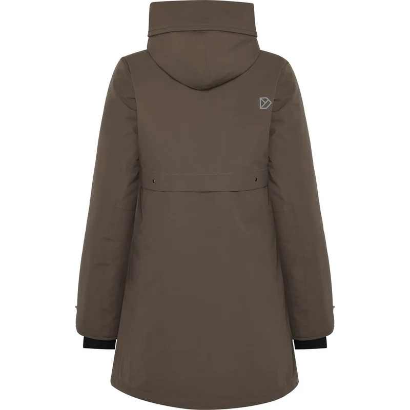 Didriksons Helle 6 Damen Parka mocha brown