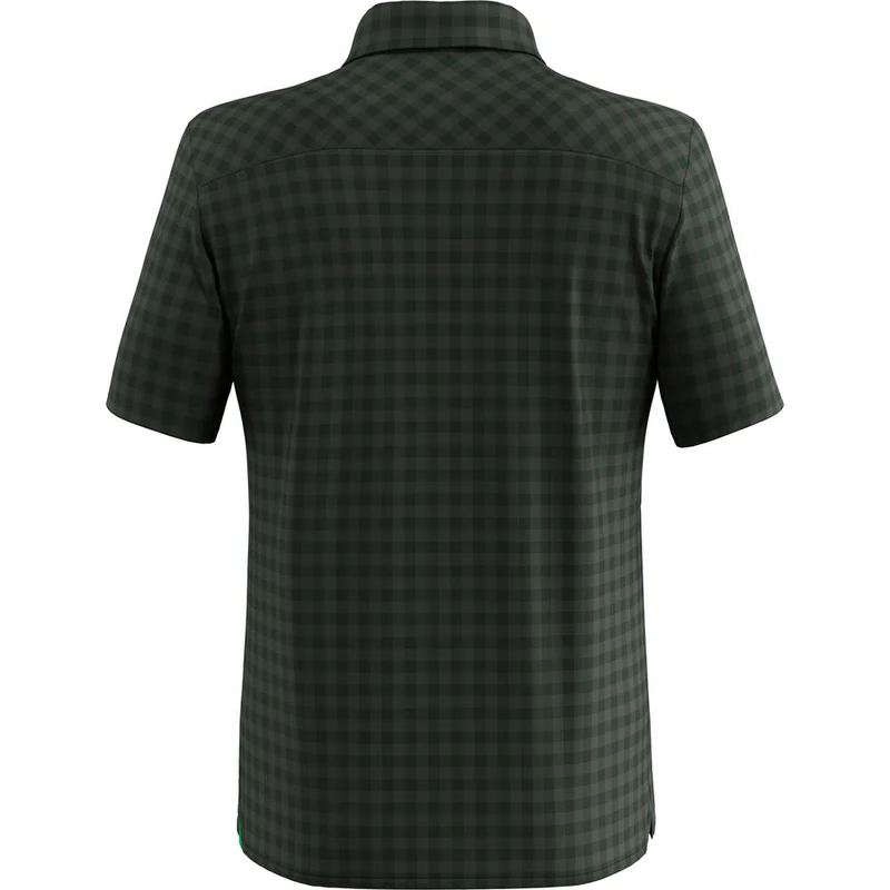 Salewa Puez Dry S/s Shirt Herren Kurzarm Hemd dark olive