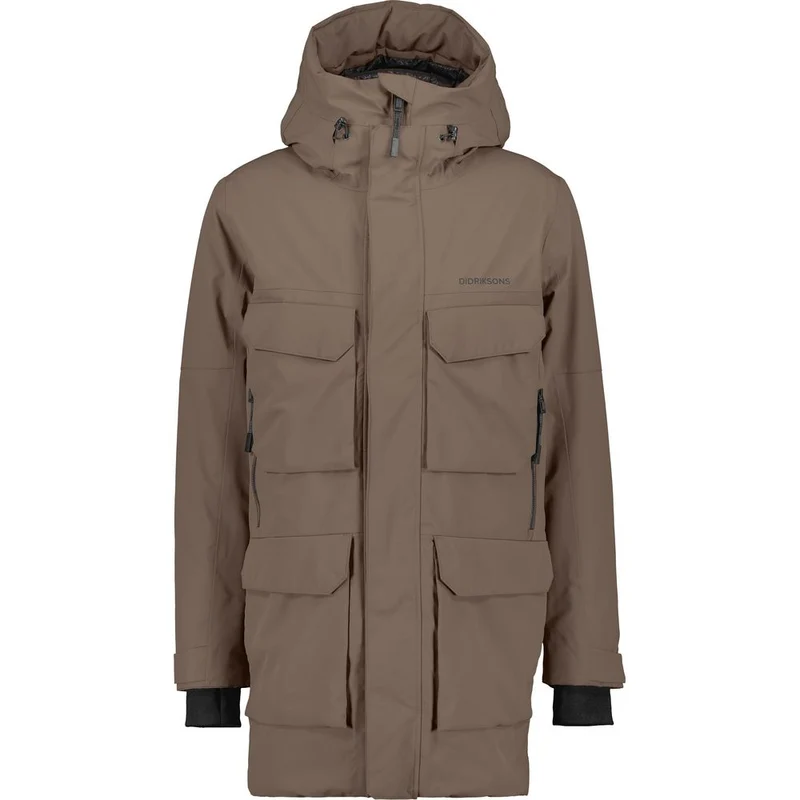 Didriksons Drew Usx 8 Herren Parka mocha brown