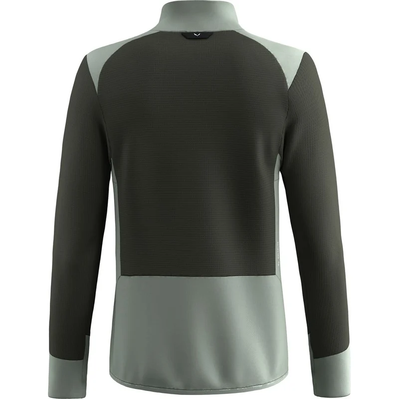 Salewa Puez Waffle Hyb PL Herren Fleecejacke dark olive