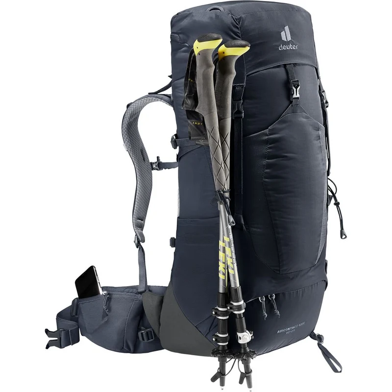 Deuter Aircontact Lite 40 + 10 Trekkingrucksack black-graphite