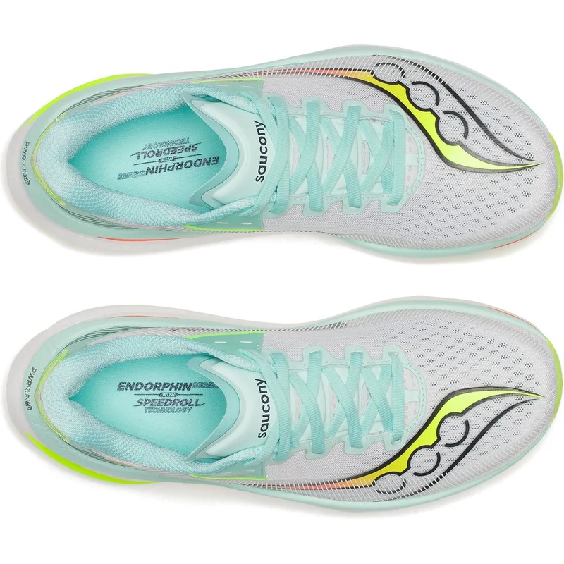 Saucony Endorphin Azura Damen Laufschuh white/splash