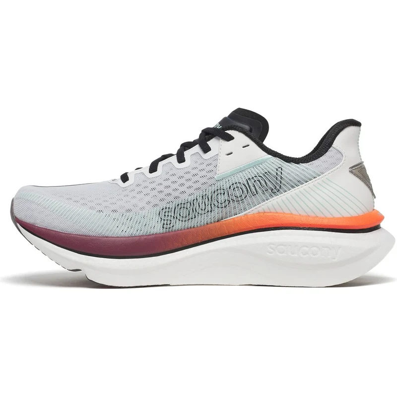 Saucony Endorphin Azura Herren Laufschuh white/crimson