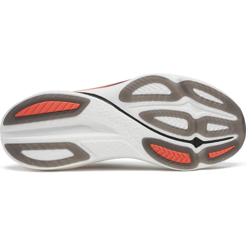 Saucony Endorphin Azura Herren Laufschuh white/crimson