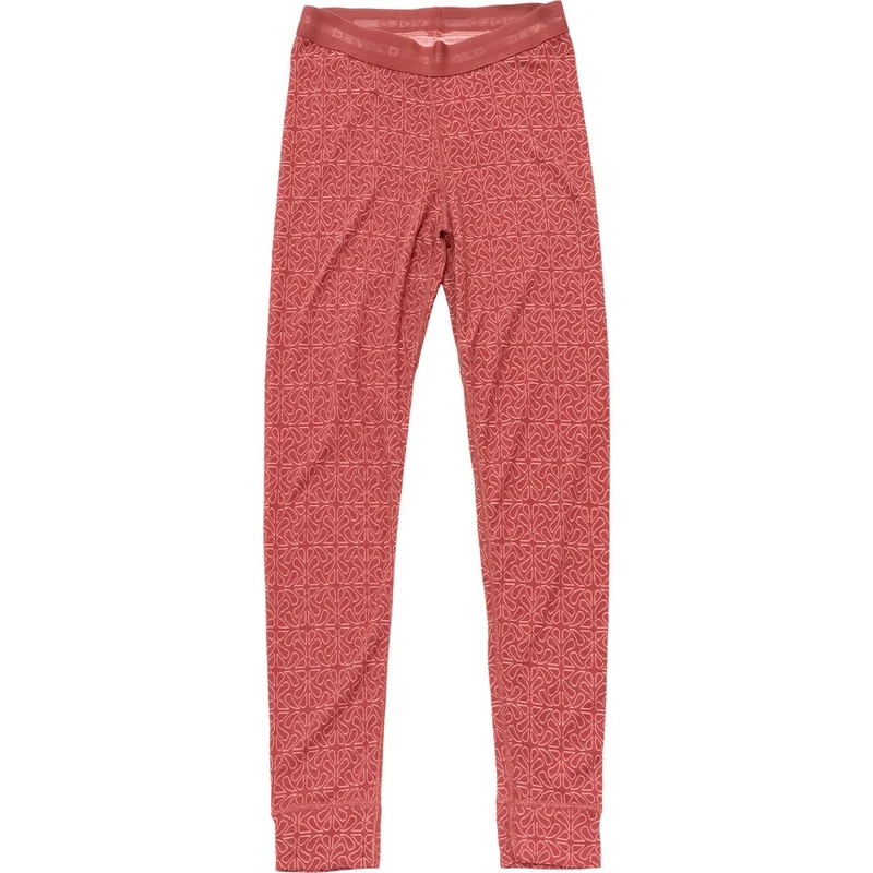 Devold Duo Active Merino 205 Longs Damen Funktionsunterhose marsala