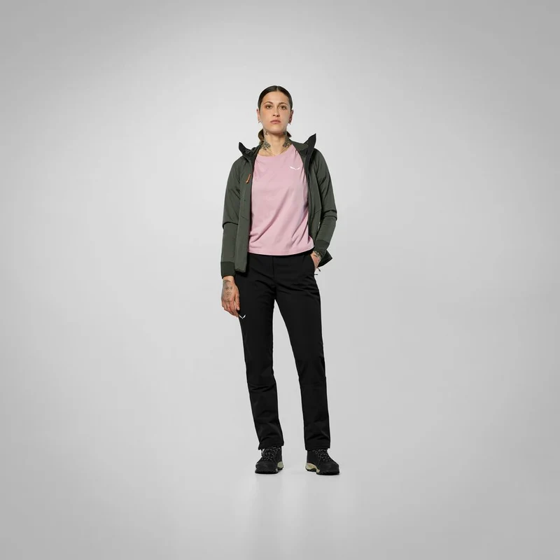 Salewa Puez Dolomia 2 Damen Softshellhose black out