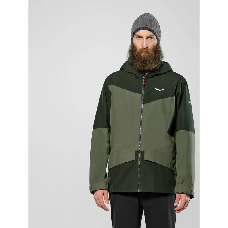 Salewa Puez GTX 2L Epe Herren Hardshelljacke dark olive
