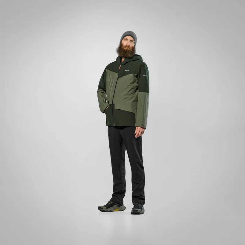 Salewa Puez GTX 2L Epe Herren Hardshelljacke dark olive