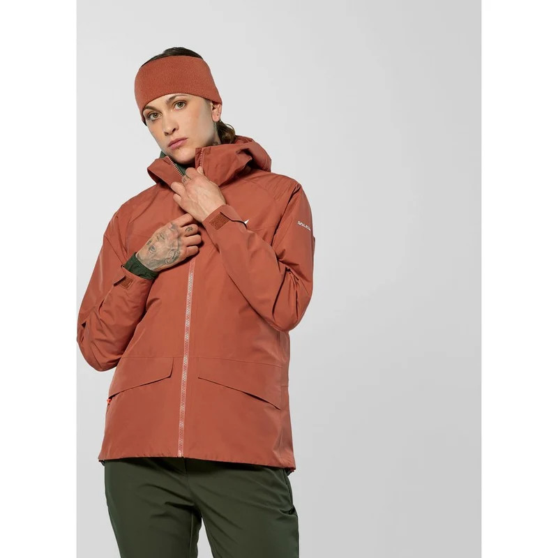 Salewa Puez GTX 2L Epe Damen Regenjacke etruscan red