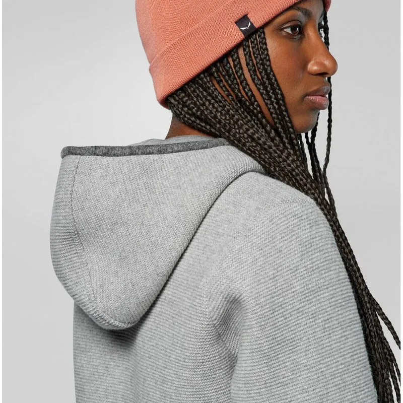 Salewa Fanes Sarner Damen Wolljacke silver melange