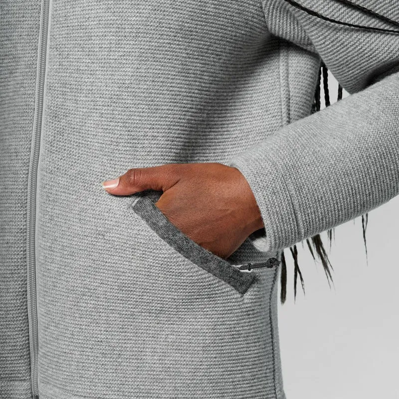Salewa Fanes Sarner Damen Wolljacke silver melange