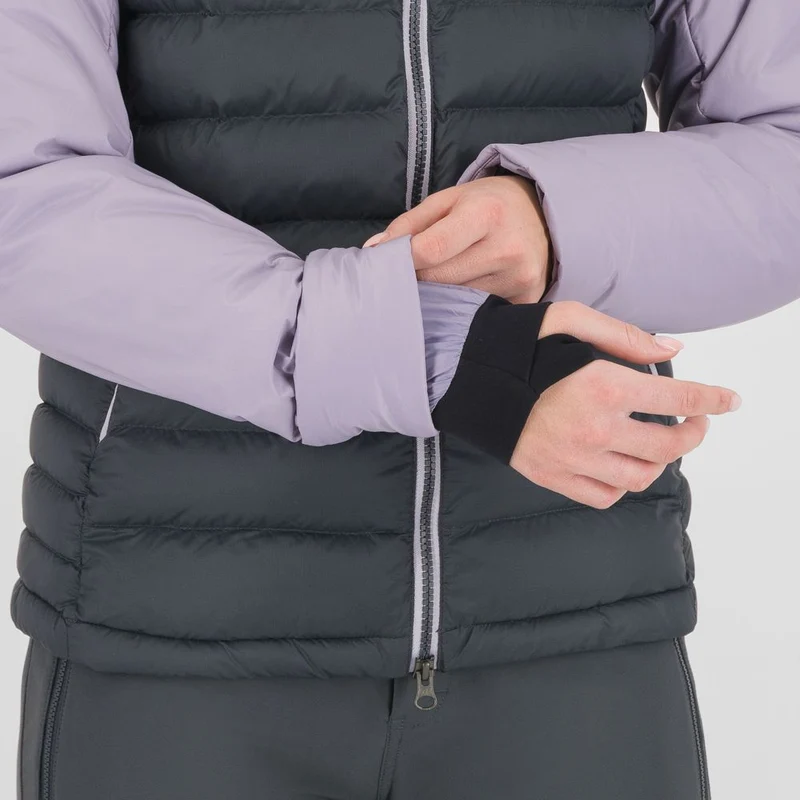 Karpos Sass D'ortiga Damen Isolationsjacke woodlgray lavender